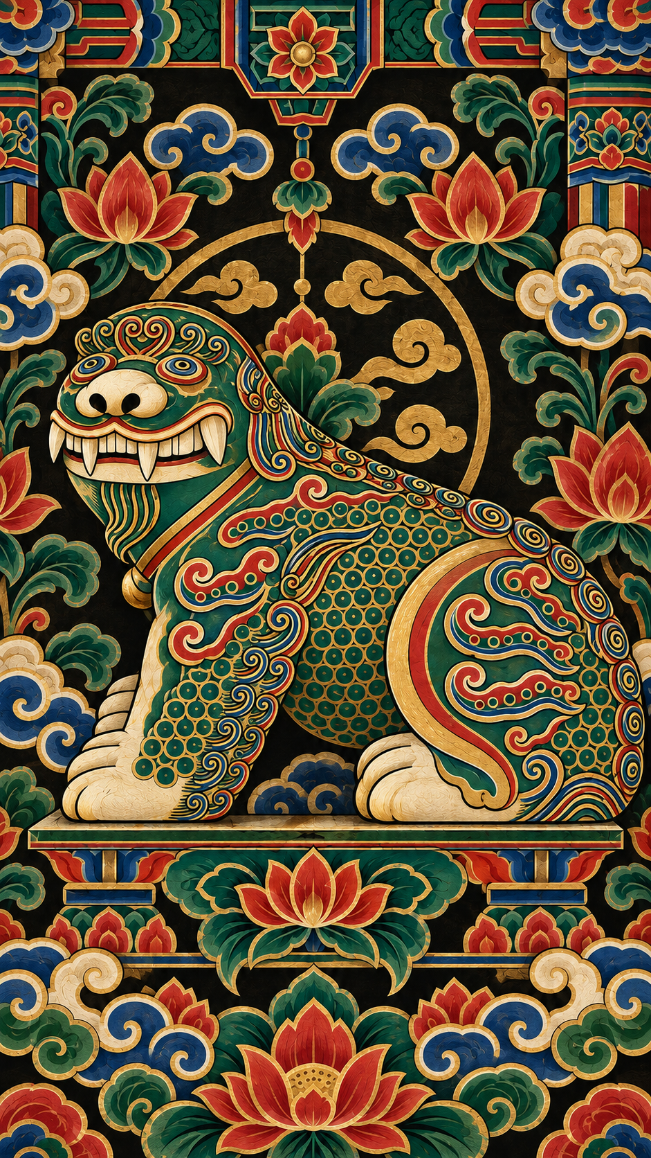 Reward card artwork — Haechi