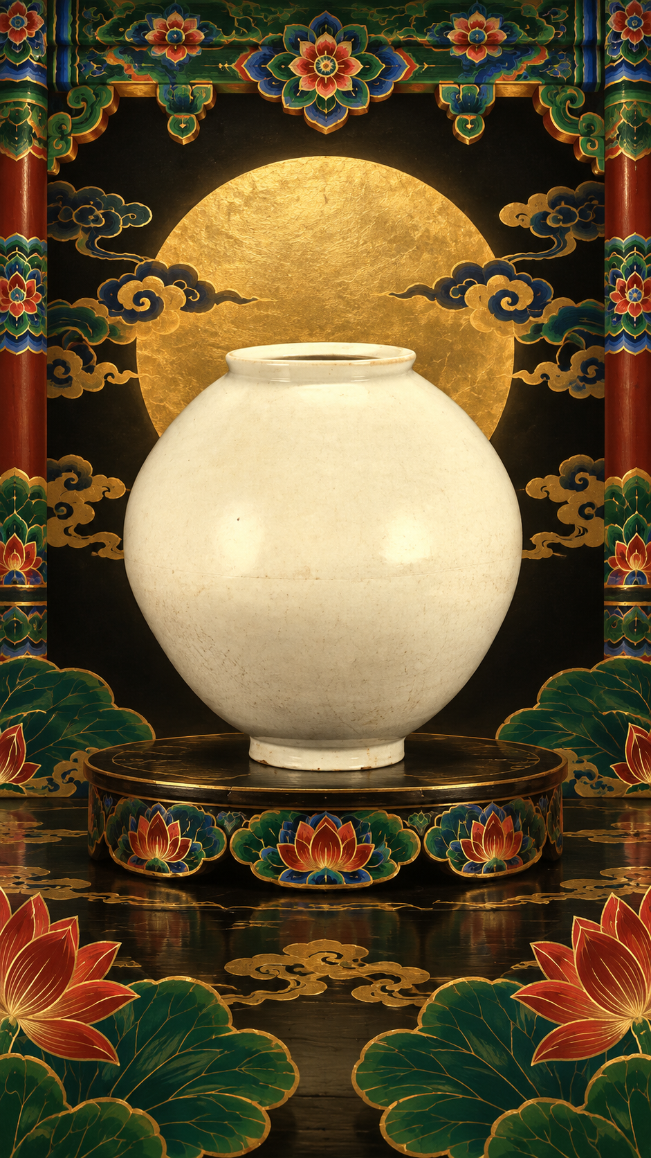 Reward card artwork — Moon jar